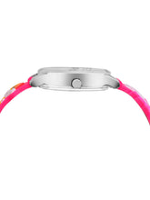 Fantasy World Pink 3D Print Rubber Strap Time Teacher Analog Watch Boys & Girls FW-25-SL-04