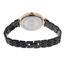 Sandy D Carter Metal Black Analogue Round Watches for Women_SDC24-14-BK1