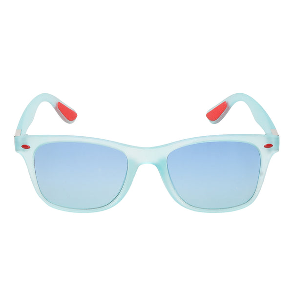 Celebrity Full Rim Blue Plastic Frame With Blue UV Protected Lens Wayfarer Sunglasses for Men & Women_10-BL3