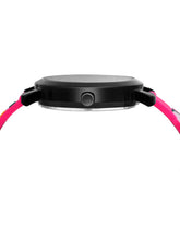 Fantasy World Pink 3D Print Rubber Strap Time Teacher Analog Watch Boys & Girls FW-25-BK-08