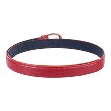 Sandy D Carter Women Red Artificial Leather Waist Belt for Jeans & Formal Paint SDC-031-RD