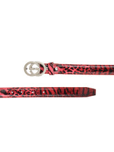 Sandy D Carter Women Red Synthetic Leather Waist Belt for Jeans & Formal Paint SDC-22-527-RD2