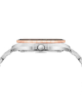 Sandy D Carter Metal Silver Analogue Round Watches for Men_Sandy D Carter-177-RG-SL