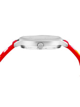 Fantasy World Red 3D Print Rubber Strap Time Teacher Analog Watch Boys & Girls FW-25-SL-05