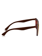 Brown Oversized UV Sunglasses (OL109BR)| ₹36/Pc|Pack of 12 @ ₹432| Sample ₹99