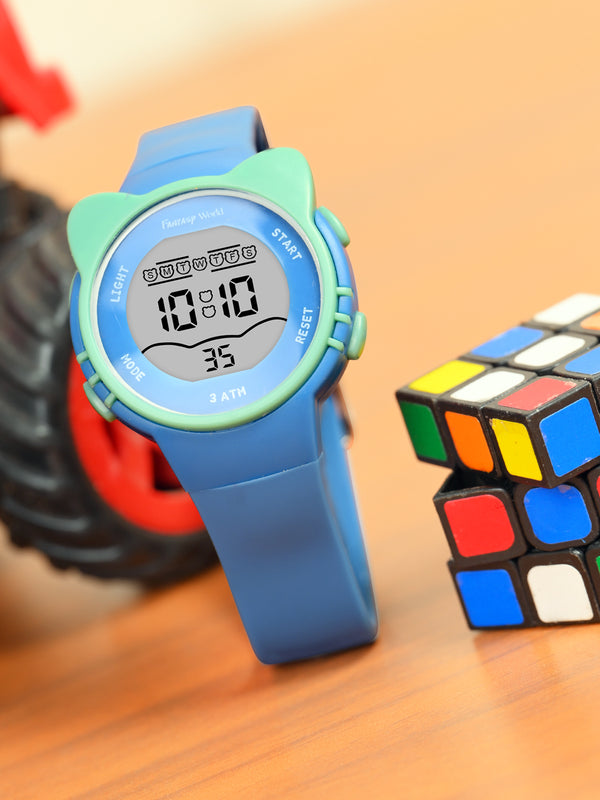 Fantasy World Durable Analog Watch for Kids – Stylish & Reliable for Boys & Girls FW24-2206-BL