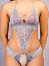 Fleurt Grey Lycra Forbes Lingerie Set - One Size (Free Size) For Women Fleurt-Set-LTD-GRY