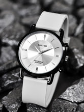 Sandy D Carter Silicon Grey Analogue Round Watches for Men_SDC24-92-GRY