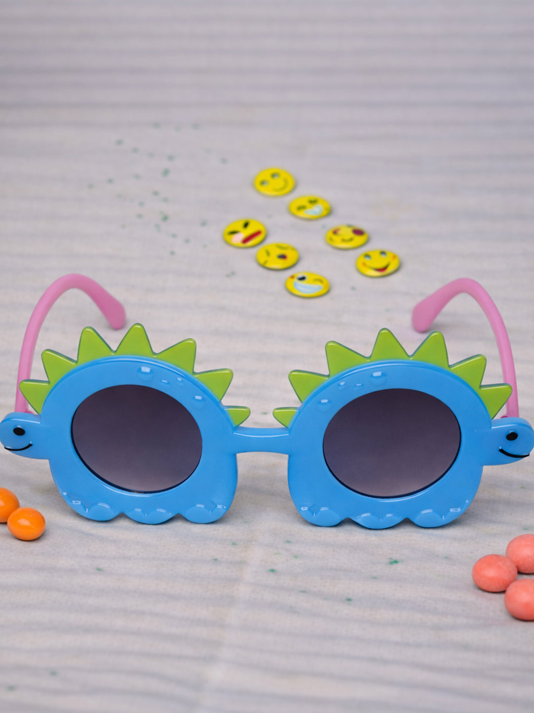 Fashion UV400 Sunglasses for Kids with Lightweight Comfortable Design KD278BL