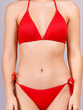 Fleurt Maroon Lycra Forbes Bikni Set I Lingerie Set - One Size (Free Size) For Women Fleurt-Set-Bikini-0239-RD