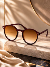 Brown Round UV Sunglasses (OL111BR)| ₹36/Pc|Pack of 12 @ ₹432| Sample ₹99