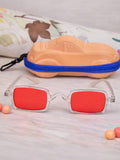 Stylish Travel Sunglasses for Kids with UV Protection for Daily Use KD227RD