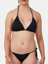 Fleurt Black Lycra Forbes Bikni Set I Lingerie Set - One Size (Free Size) For Women Fleurt-Set-Bikini-0239BK