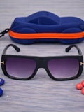 UV Protection Sunglasses for Kids with Lightweight Design for Everyday Outdoor Activities KD205BL