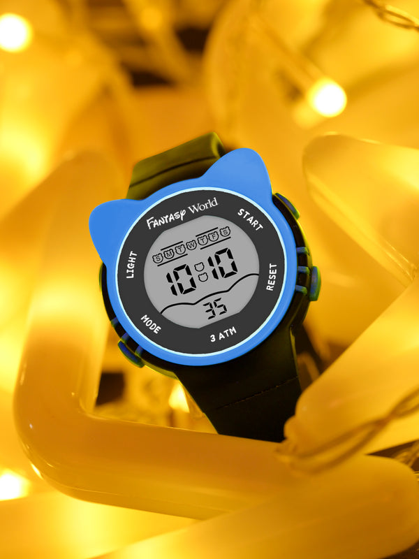 Fantasy World Casual Analog Watch – Designed for Active Boys & Girls FW24-2206-BK