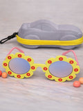 UV400 Protection Sunglasses for Boys and Girls with Lightweight Comfort for Everyday Use KD235YL