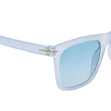Celebrity Full Rim Blue Plastic Frame With Blue UV Protected Lens Wayfarer Sunglasses for Men & Women_09-BL