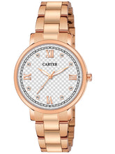 Sandy D Carter Metal Rose Gold Analogue Round Watches for Women_Sandy D Carter-152-WH