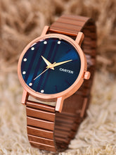 Sandy D Carter Metal Rose Gold Analogue Round Watches for Women_Sandy D Carter-80-RG-BL