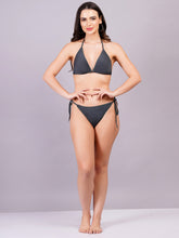 Fleurt Red Lycra Forbes Bikni Set I Lingerie Set - One Size (Free Size) For Women Fleurt-Set-Bikini-0239-GRY