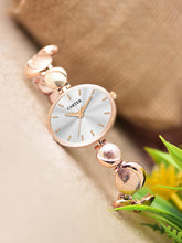 Sandy D Carter Metal Silver Analogue Round Watches for Women_Sandy D Carter-207-SL