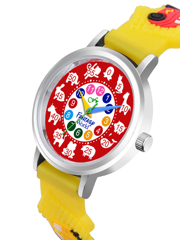 Fantasy World Stylish Watch & Sunglass Combo for Kids – Ideal Gift for Boys & Girls FW-WatchGiftSet-11