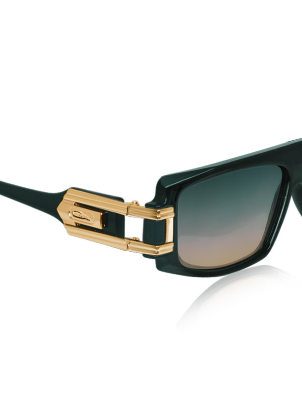 Celebrity Blue Polycarbonate Frame With Blue UV Protected Lens Browline Sunglasses for Unisex_LH092-BL