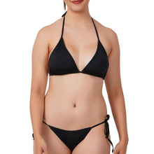 Fleurt Black One Size Polyester Bikini Lingerie Set For Women