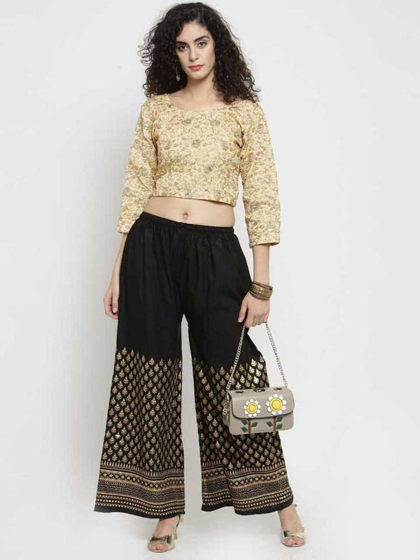 Printed Palazzo Picks for Effortless Chic HOBK389