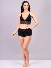 Fleurt Baby Dolls Co-Ord Set Night Wear for Women Fleurt-BD-1065-MR