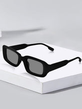 Celebrity Black Square Plastic Sunglasses For Men CLSN25-22908-03