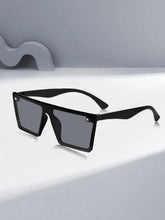 Celebrity Black Rectangular Black Sunglasses For Men CLSN25-6087-03
