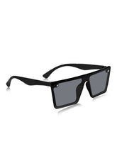 Celebrity Black Rectangular Black Sunglasses For Men CLSN25-6087-03