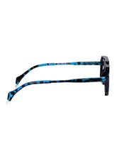 Celebrity Blue Round Plastic Sunglasses For Men CLSN25-82822-04