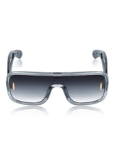 Celebrity Grey Oversized Plastic Sunglasses For Men CLSN25-86984-04