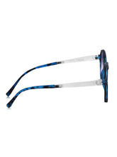 Celebrity Blue Square Plastic Sunglasses For Men CLSN25-936 DC-3