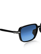 Celebrity Black Square Plastic Sunglasses For Men CLSN25-DC1001-05