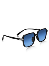 Celebrity Black Square Plastic Sunglasses For Men CLSN25-DC1001-05