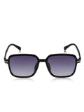 Prime Black Rectangle One Size Plastic UV Sunglasses-OL130BK