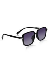 Celebrity Black Square Plastic Sunglasses For Men CLSN25-DC1001-07