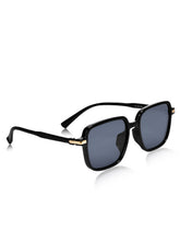 Celebrity Black Square Plastic Sunglasses For Men CLSN25-DC1001-08