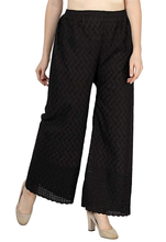 Elegant Cotton Chikan Palazzo for Daily Wear HOBK274