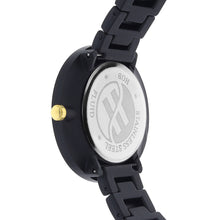 Fluid  Black Round Metal Strap Analog Watches for Women FLWatch23-014-BK01