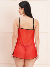 Fleurt Red Spendex Net Honey Moon Dress Dress for Women HOBF-nbe01016-RD