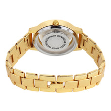 Fluid  Gold Round Metal Strap Analog Watches for Women FLWatch23-006-GD01
