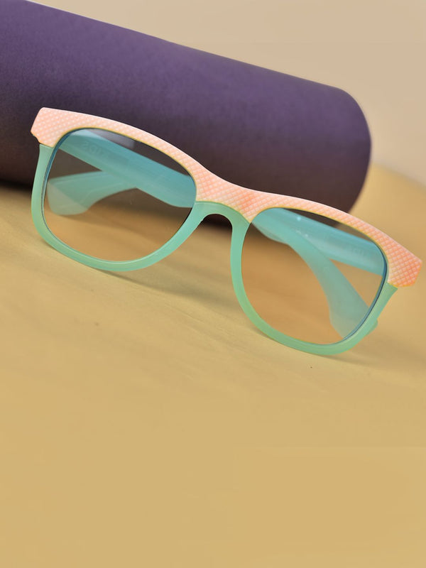 FROGGY Blue Plastic Full Rim UV Protected Stylish Sunglasses For Kids Boys & Girls-8233A-BL
