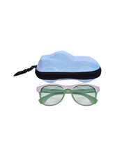 FROGGY Green Plastic Full Rim UV Protected Stylish Sunglasses For Kids Boys & Girls-8233A-GR