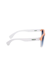 FROGGY White Plastic Full Rim UV Protected Stylish Sunglasses For Kids Boys & Girls-8233A-WH