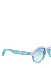 FROGGY Blue Plastic Full Rim UV Protected Stylish Sunglasses For Kids Boys & Girls-8236A-BL
