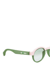 FROGGY Green Plastic Full Rim UV Protected Stylish Sunglasses For Kids Boys & Girls-8236A-GR